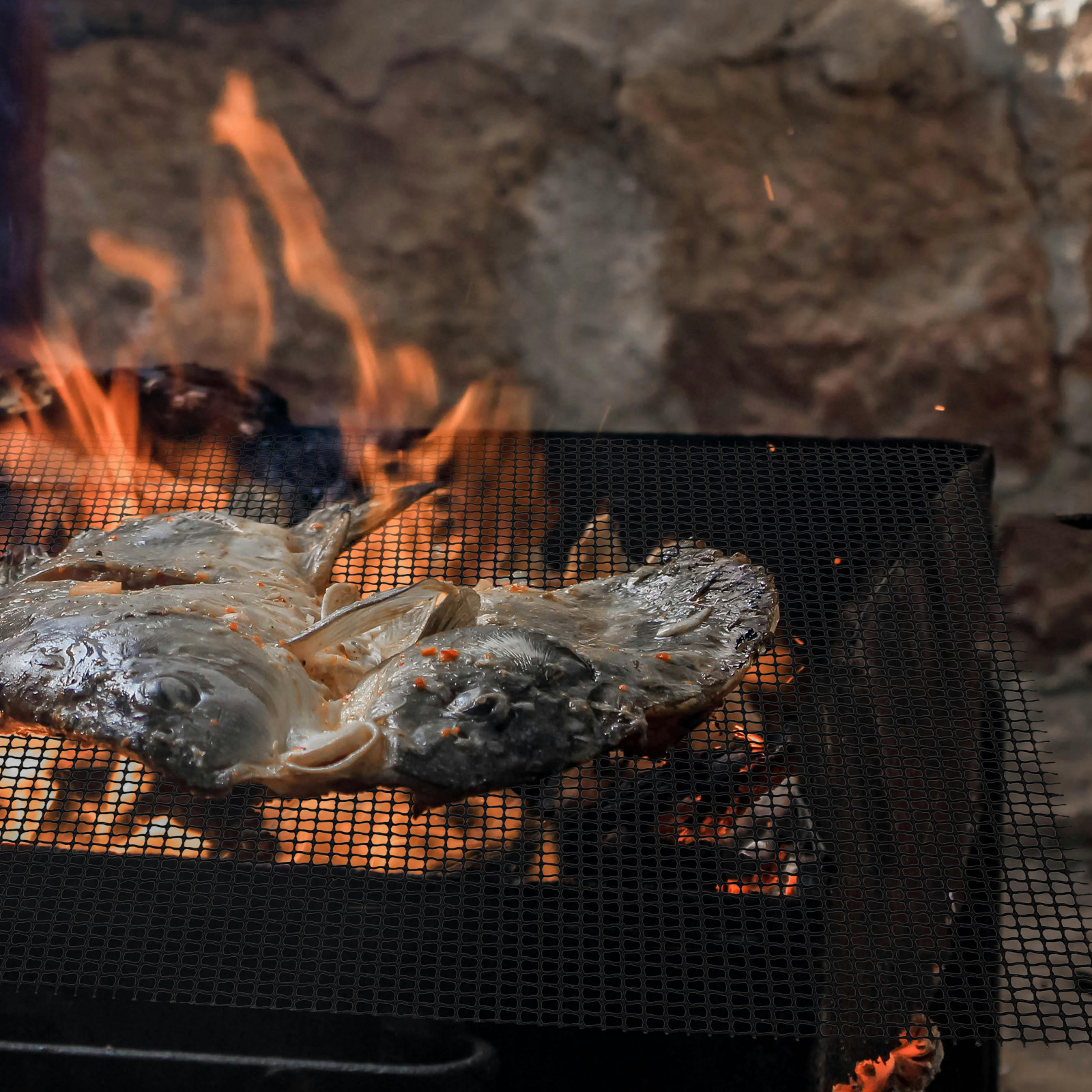 5Pcs Bbq Grill Mesh Mats Non S - Outdoor Gas Stove 评论和价格