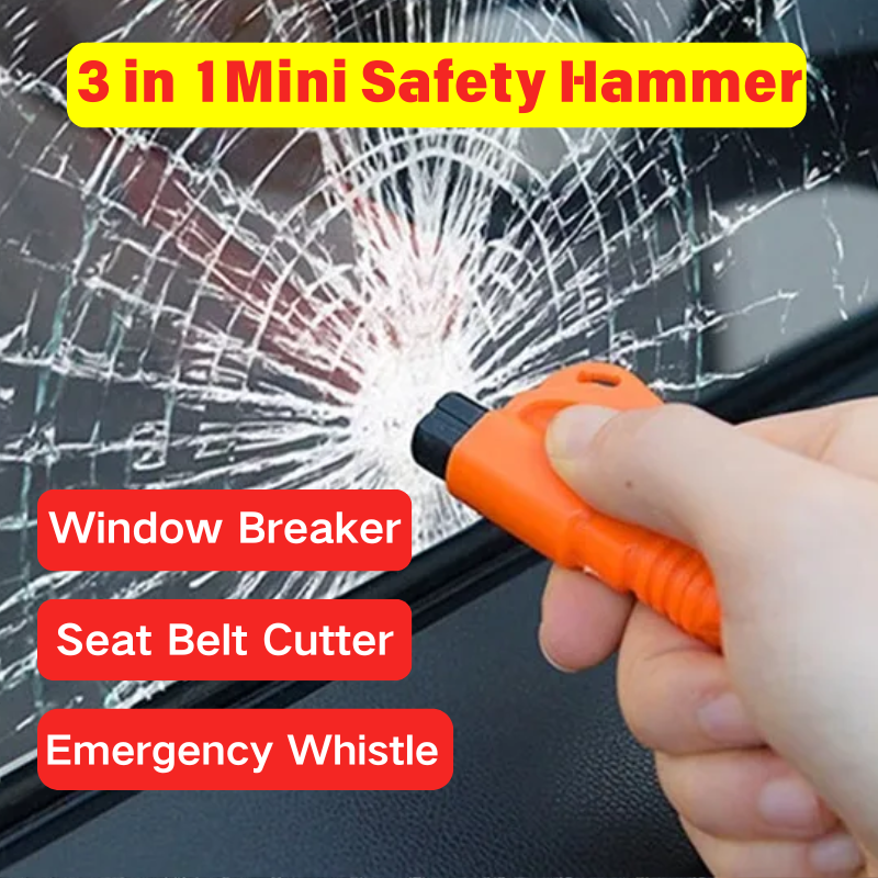1pc 3 In 1 Car Window Breaker  - Bivvy Bag Emergency 评论和价格