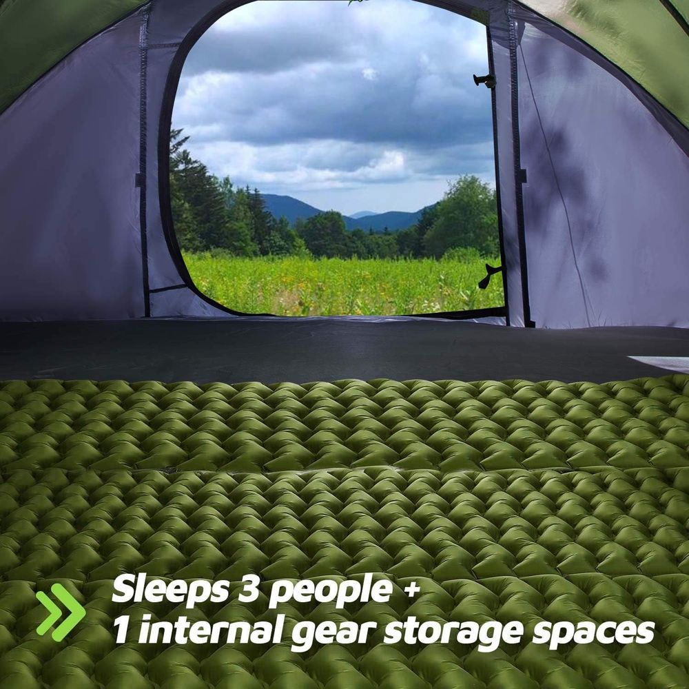 4-Person Automatic Setup Tent, - Camping Tent 评论和价格