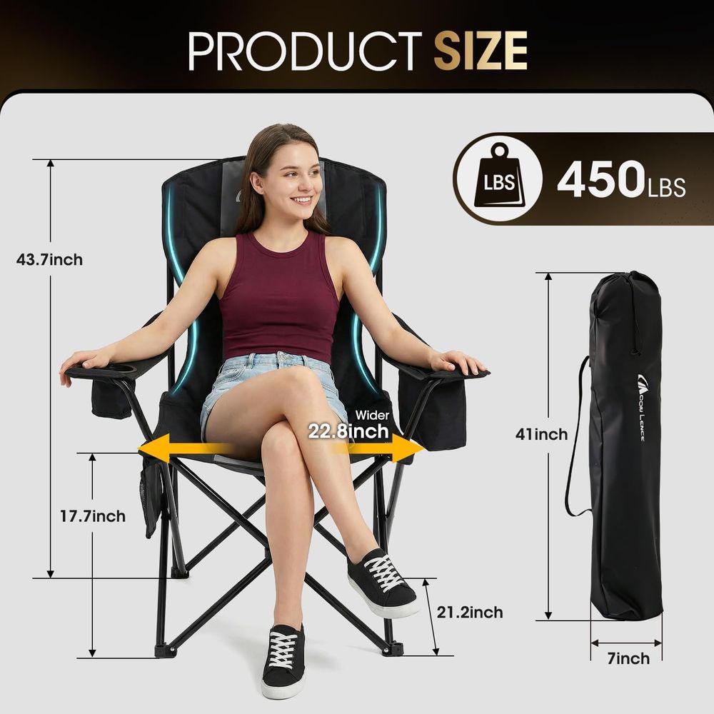 Durable 450 lbs Capacity High  - Outdoor Camping High Chair 评论和价格