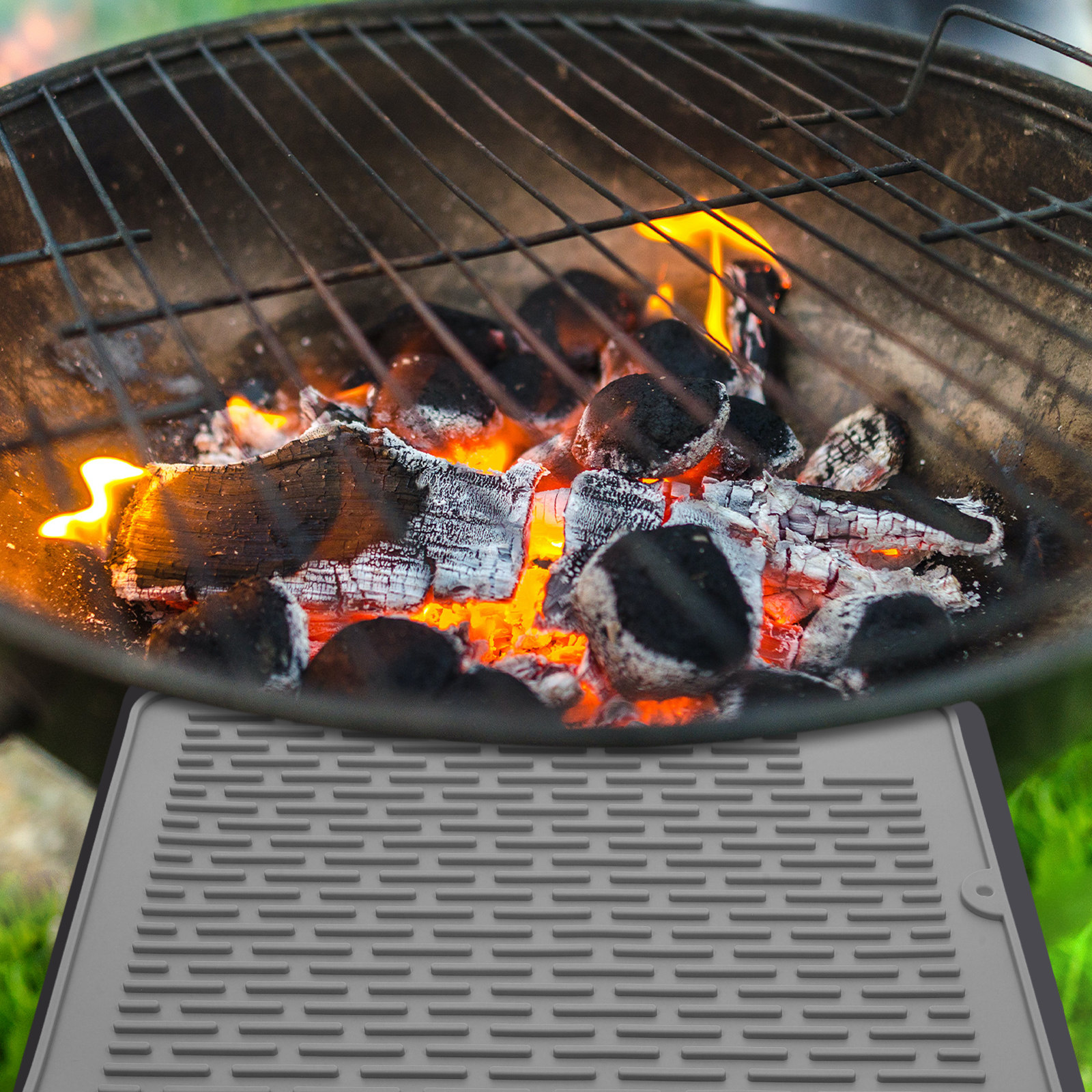 1pc Silicone Grill Mat Multipu - Outdoor Gas Stove 评论和价格