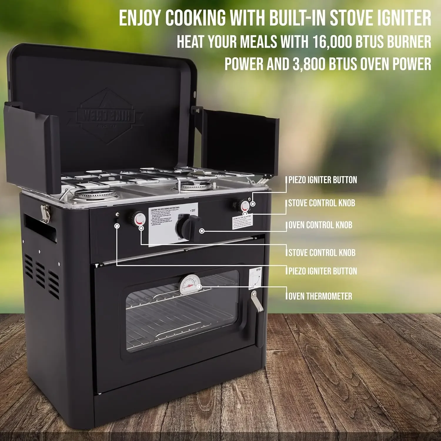 ez Hike Crew Outdoor Gas Campi - Outdoor Gas Camping Oven 评论和价格