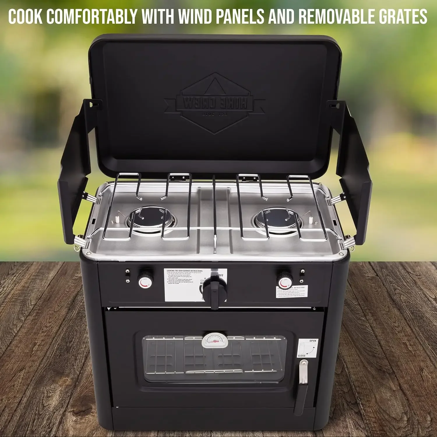 ez Hike Crew Outdoor Gas Campi - Outdoor Gas Camping Oven 评论和价格