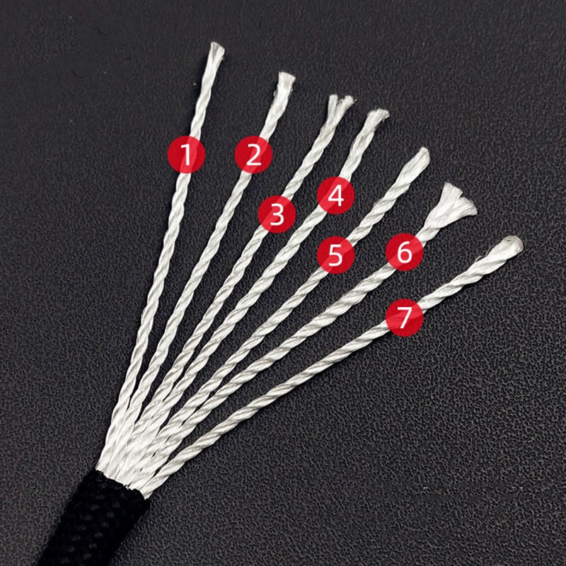 5M/15M/30M 7-Core 550 Paracord - Outdoor Camping Extension Cord 评论和价格