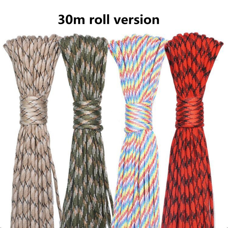 5M/15M/30M 7-Core 550 Paracord - Outdoor Camping Extension Cord 评论和价格