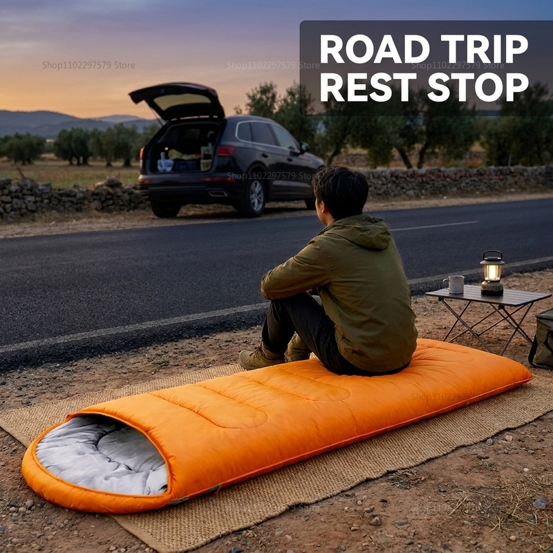 Camping sleeping bag light 4 s - Outdoor Camping In Winter 评论和价格