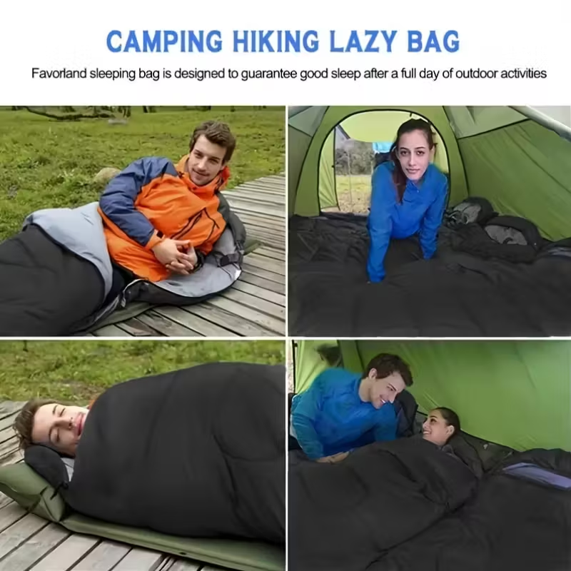 Camping sleeping bag light 4 s - Outdoor Camping In Winter 评论和价格