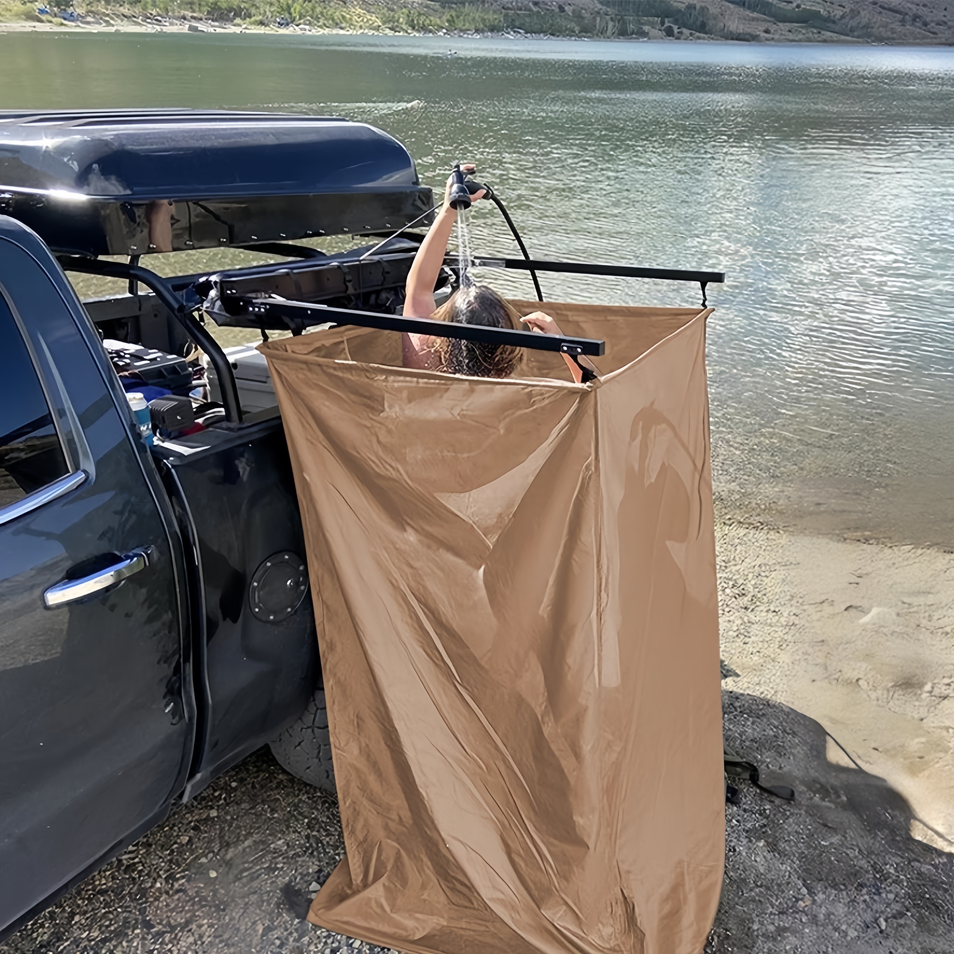 Mounted Lightweight Waterproof - Camping Tent 评论和价格
