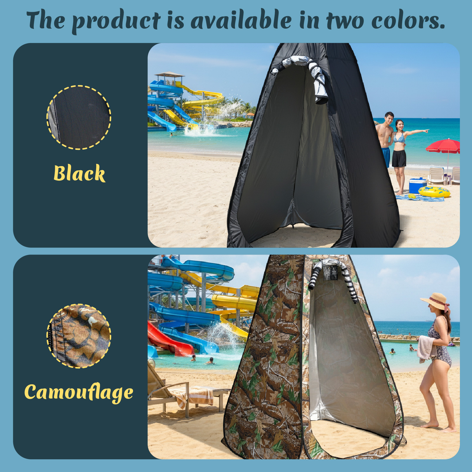 Portable Pop-Up Privacy Tent O - Outdoor Camping Toilet 评论和价格