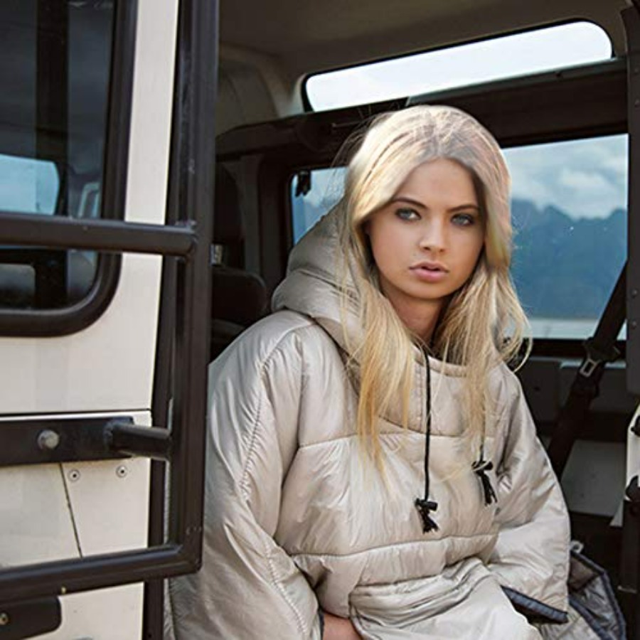 Outdoor camping winter poncho  - Outdoor Camping In Winter 评论和价格