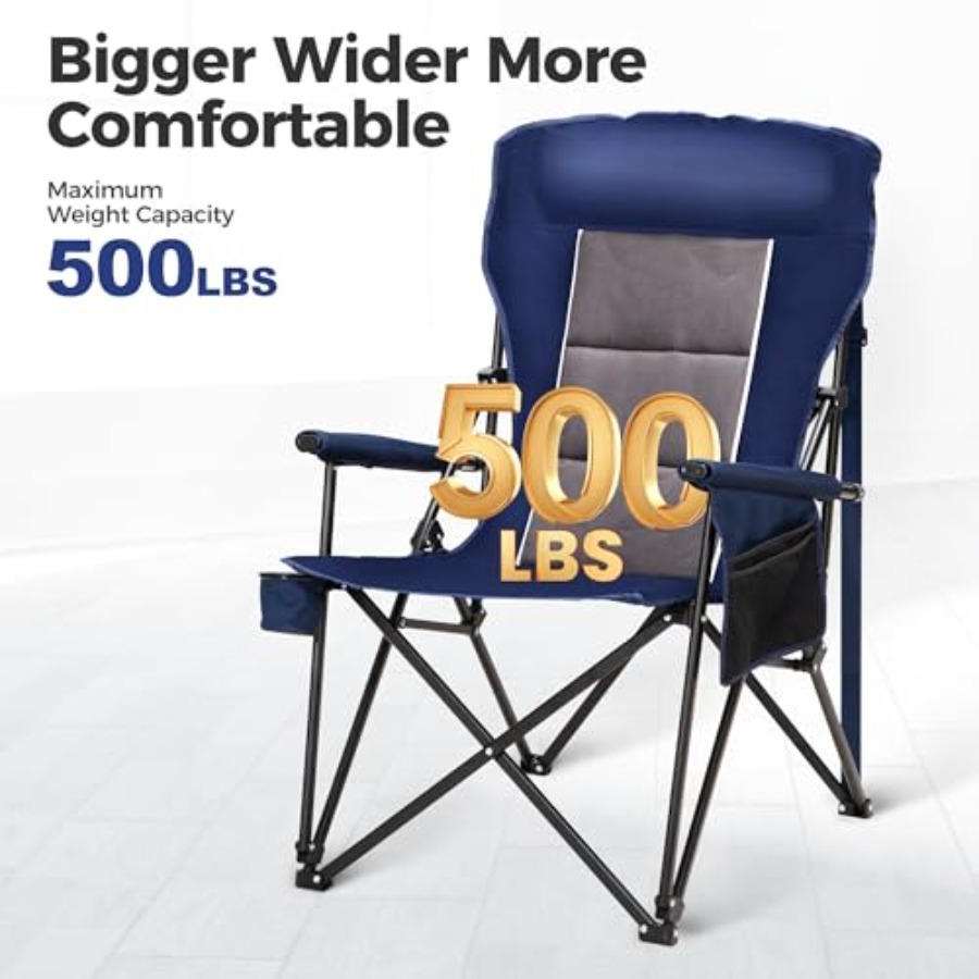 Heavy Duty High Back Camping C - Outdoor Camping High Chair 评论和价格