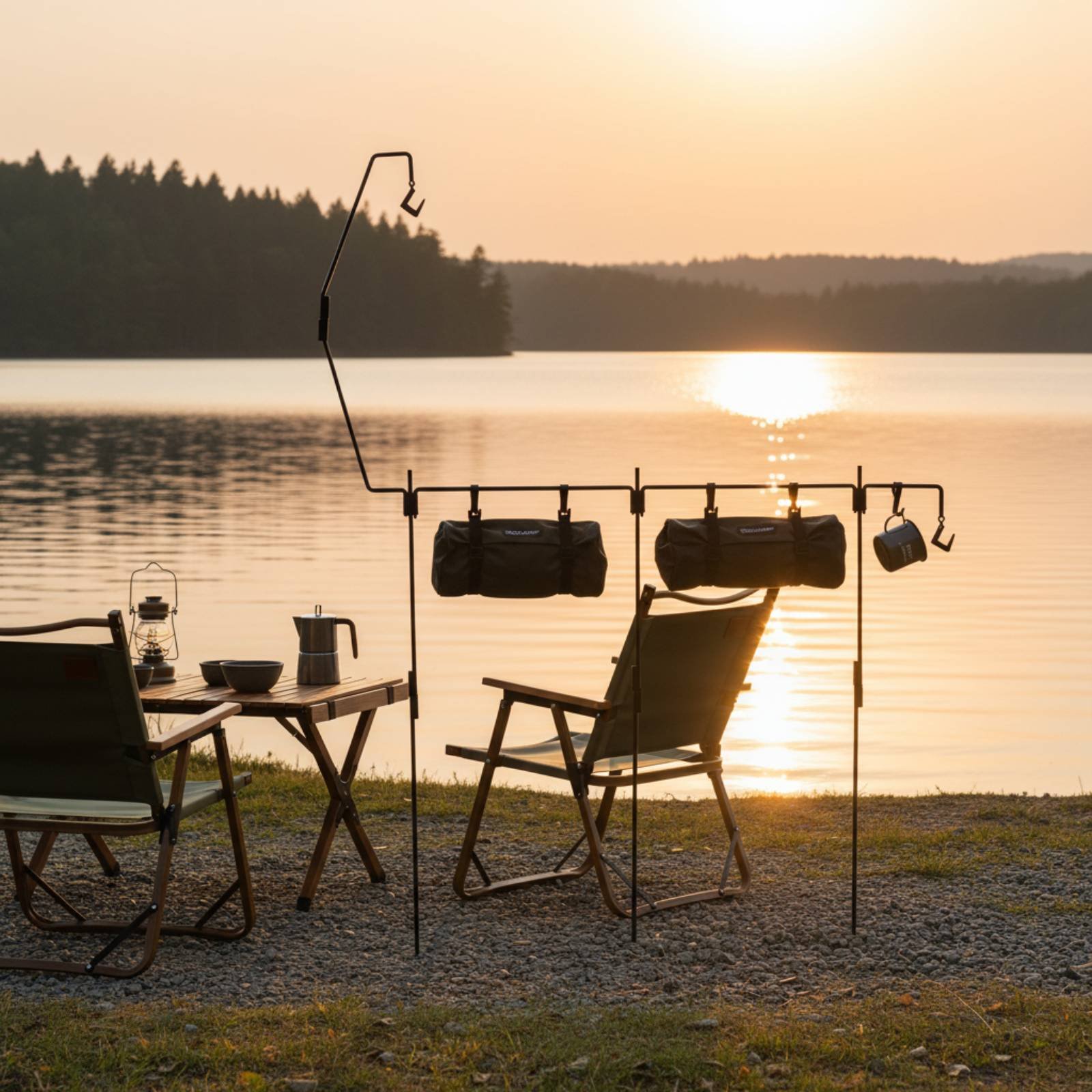 Camping Lantern Stand Easy to  - Kitchen Outdoor Camping 评论和价格