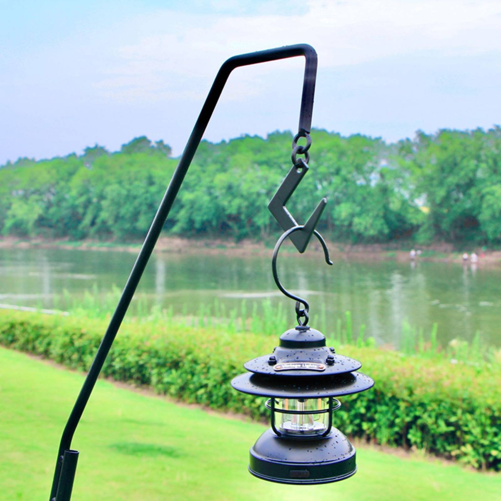 Camping Lantern Stand Easy to  - Kitchen Outdoor Camping 评论和价格