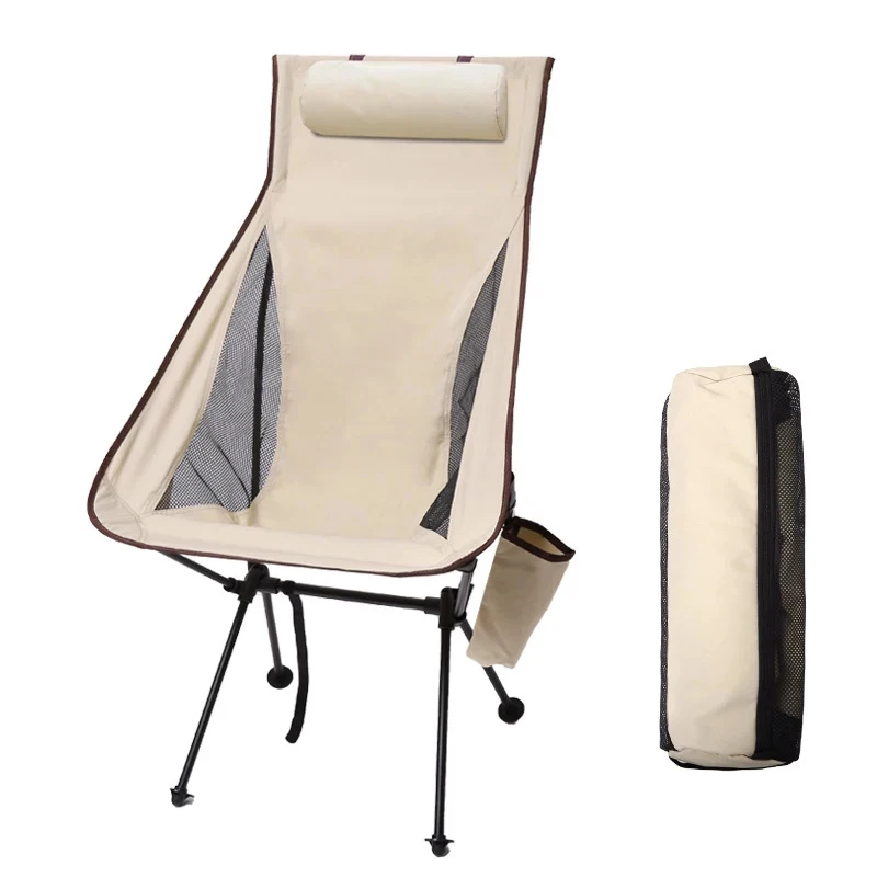 3 Colors Foldable High Back Ca - Outdoor Camping High Chair 评论和价格