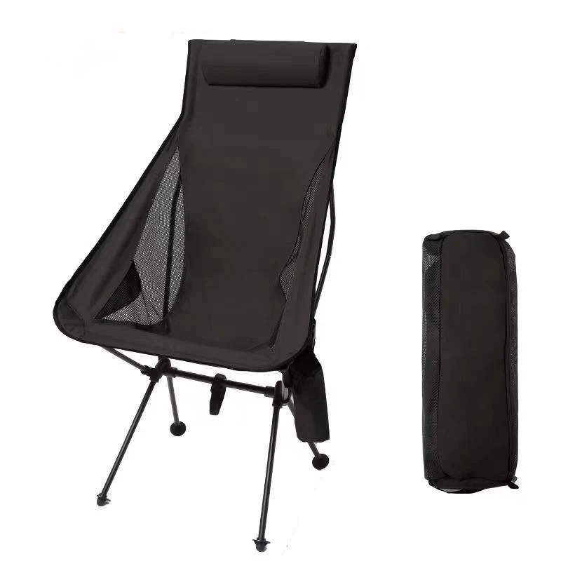 3 Colors Foldable High Back Ca - Outdoor Camping High Chair 评论和价格