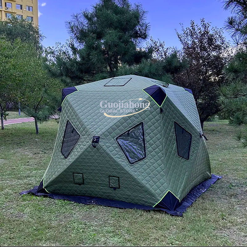Automatic Winter Tents for Fis - Outdoor Camping In Winter 评论和价格
