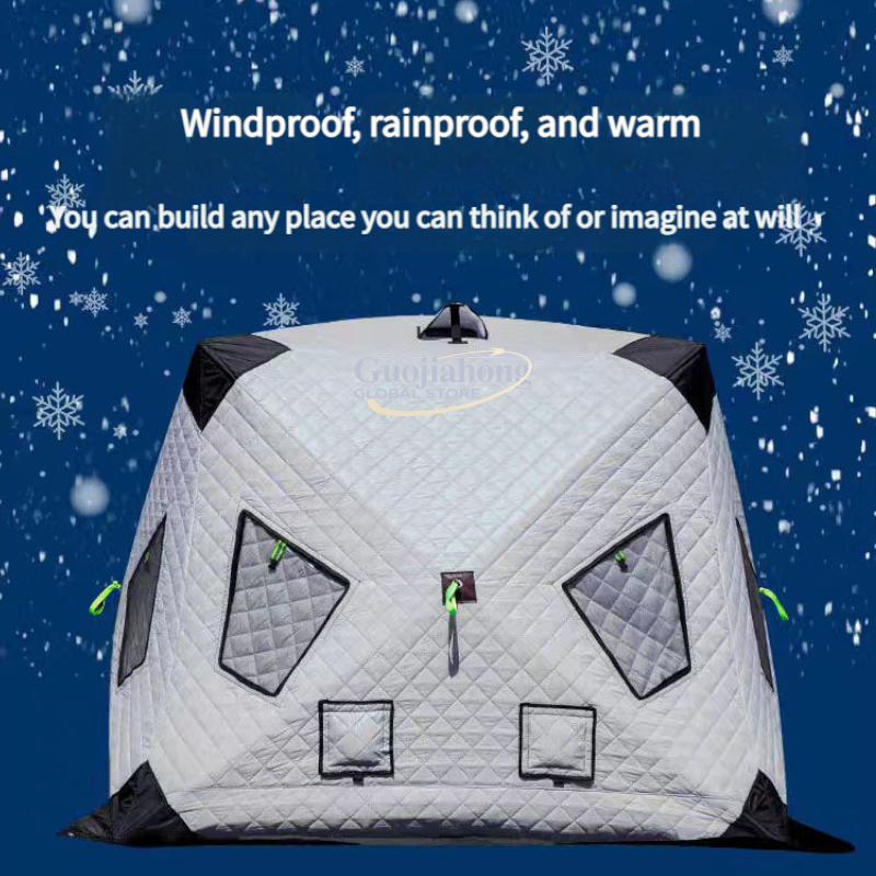 Automatic Winter Tents for Fis - Outdoor Camping In Winter 评论和价格