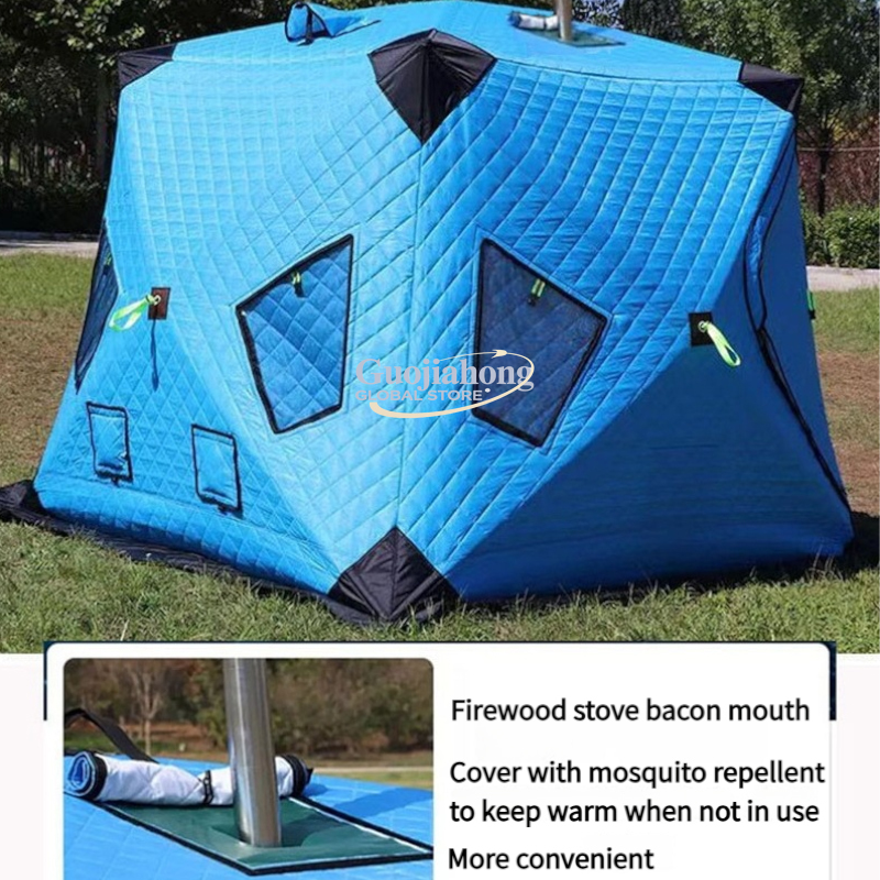 Automatic Winter Tents for Fis - Outdoor Camping In Winter 评论和价格