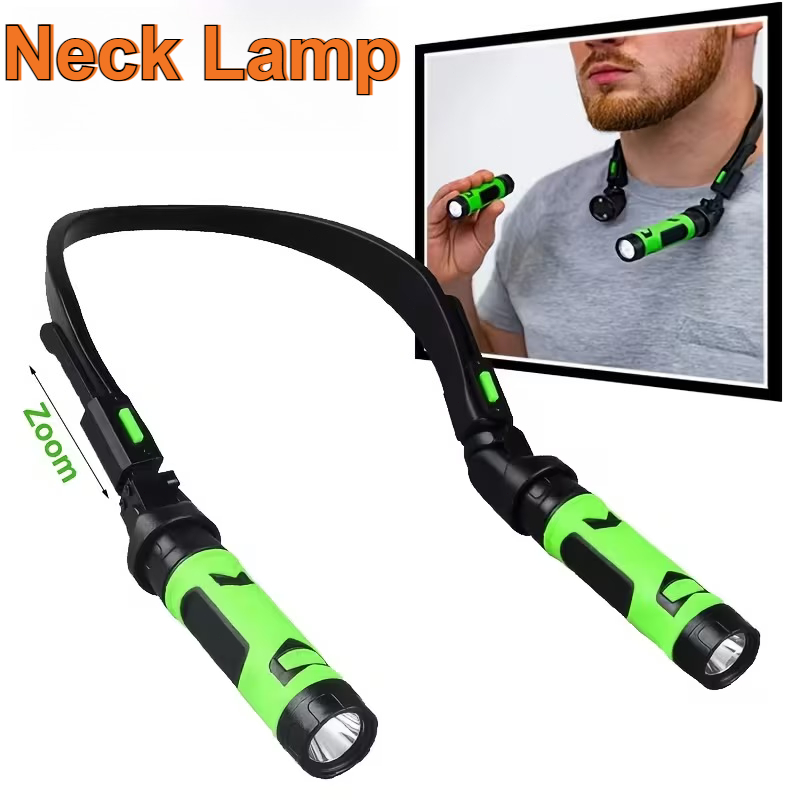 USB Rechargeable LED Neck Ligh - Headlamp 评论和价格