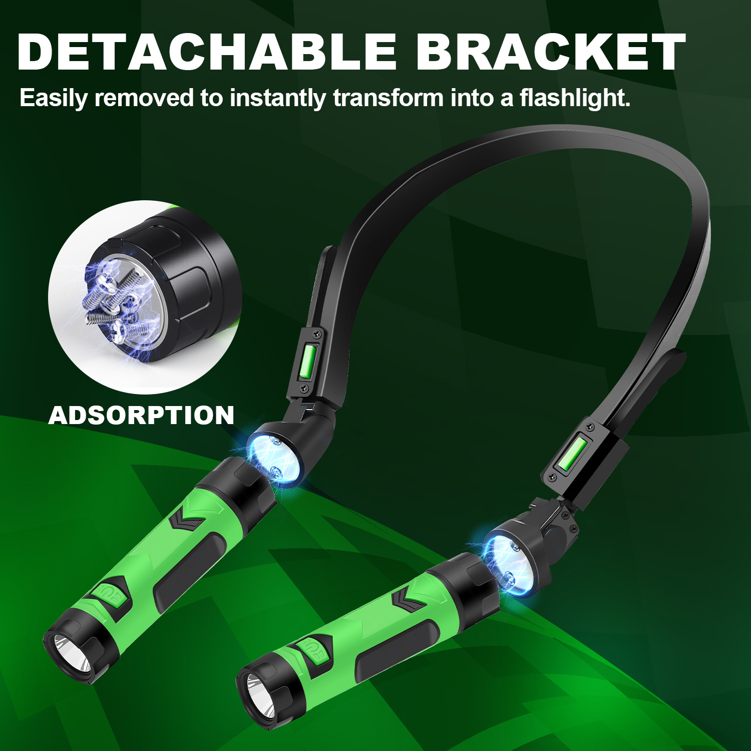 USB Rechargeable LED Neck Ligh - Headlamp 评论和价格