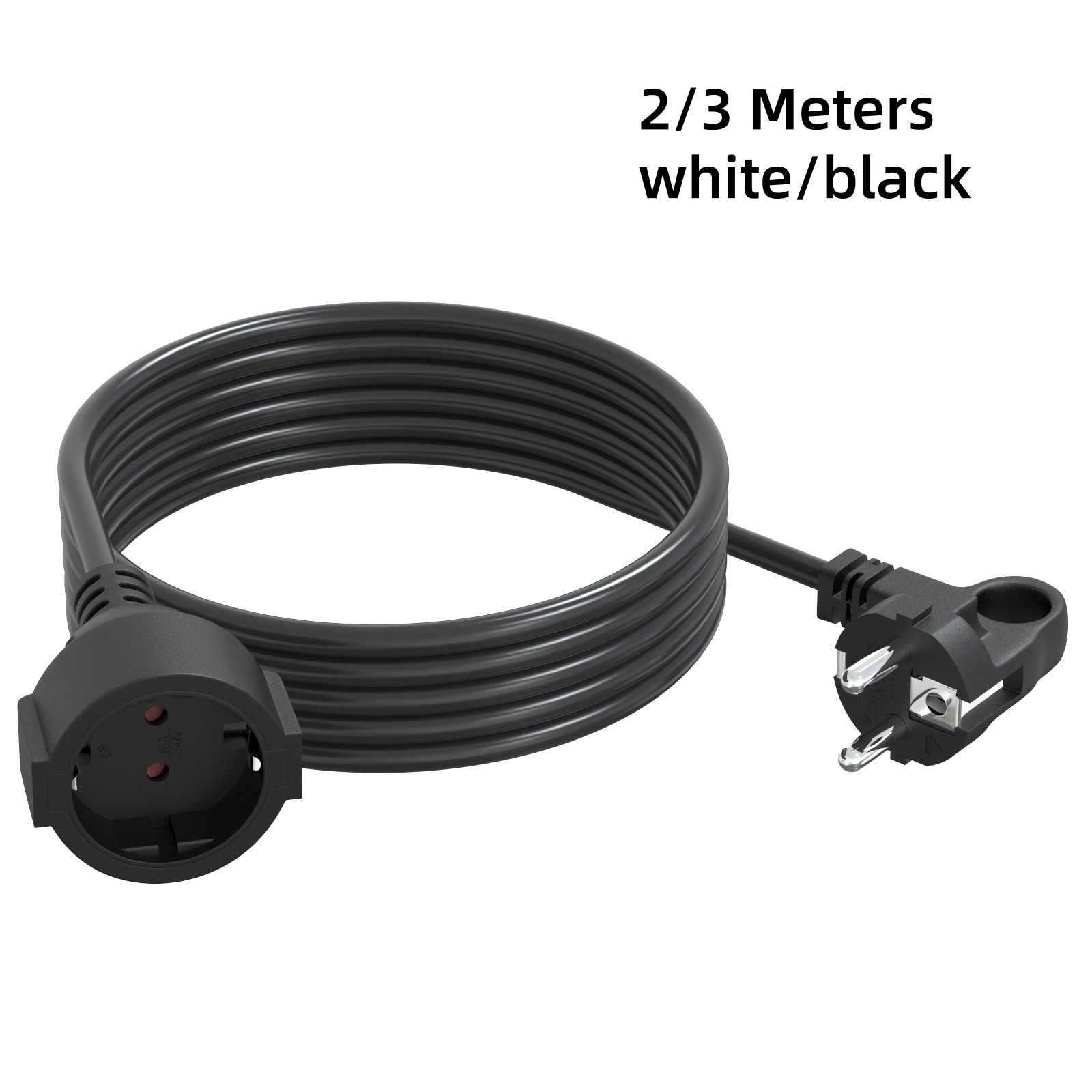 2/3/5 meters EU Power Extensio - Outdoor Camping Extension Cord 评论和价格