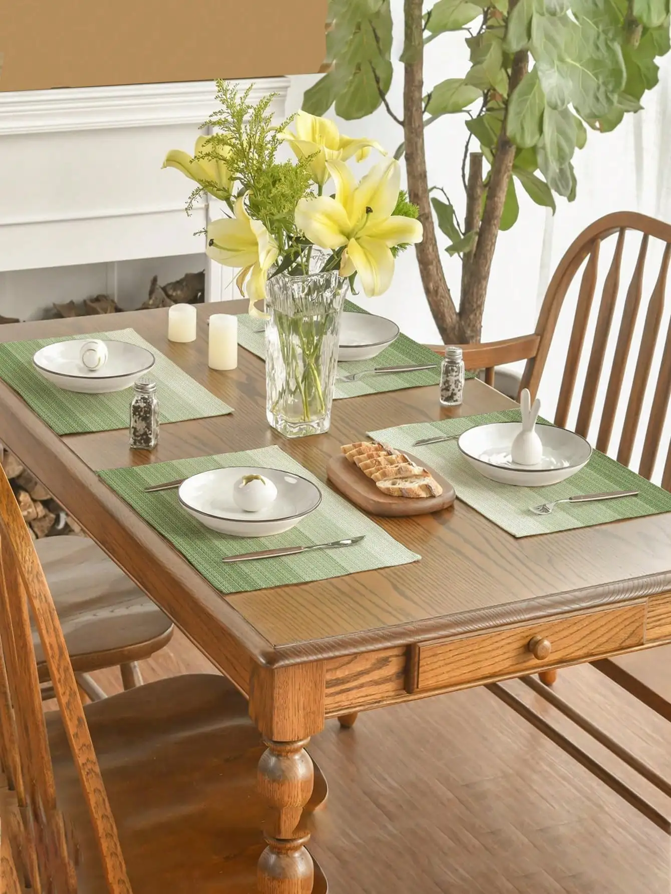 4pcs Tablecloth, Modern Living - Kitchen Outdoor Camping 评论和价格
