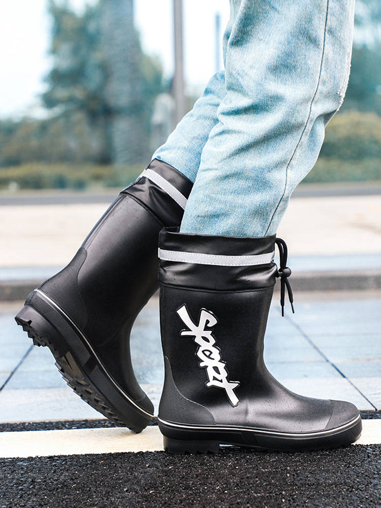 Men's Rain Boots Camping Fishi - Outdoor Camping In Winter 评论和价格