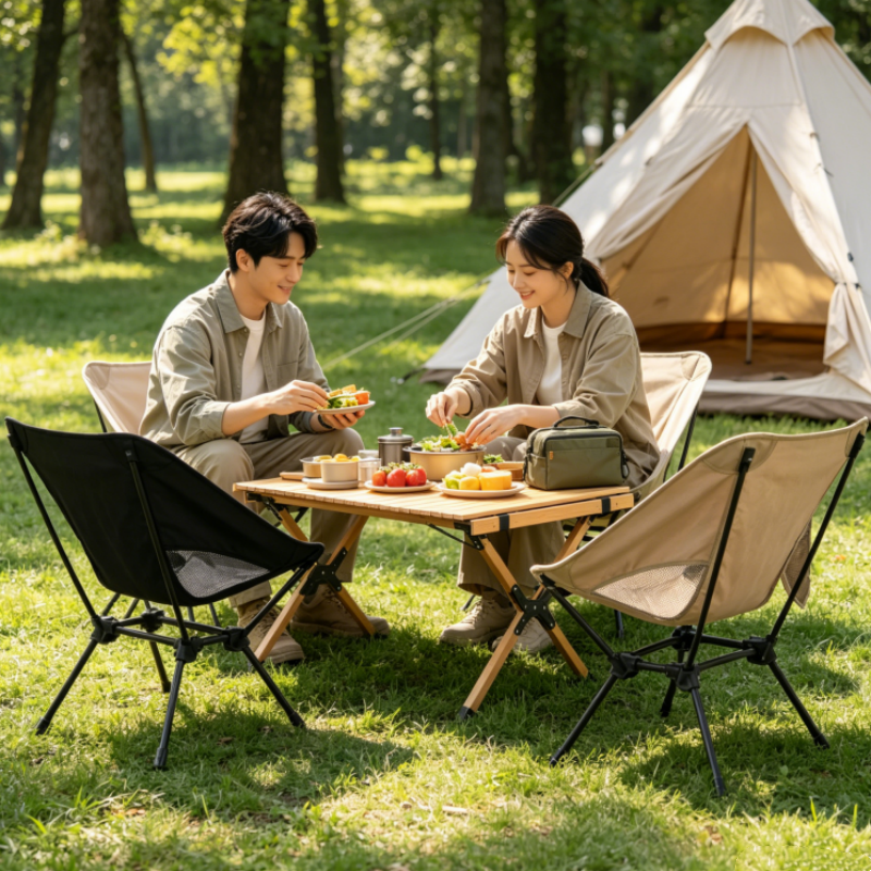 Outdoor camping picnic folding - Outdoor Camping High Chair 评论和价格