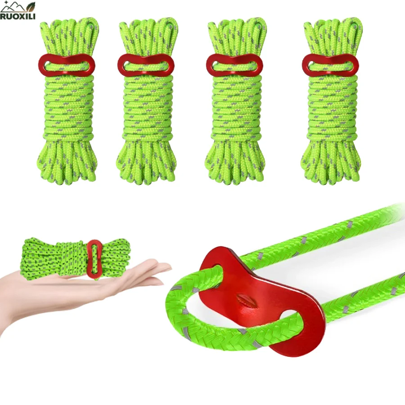 Camping Guylines Ropes for Ten - Outdoor Camping Guy 评论和价格