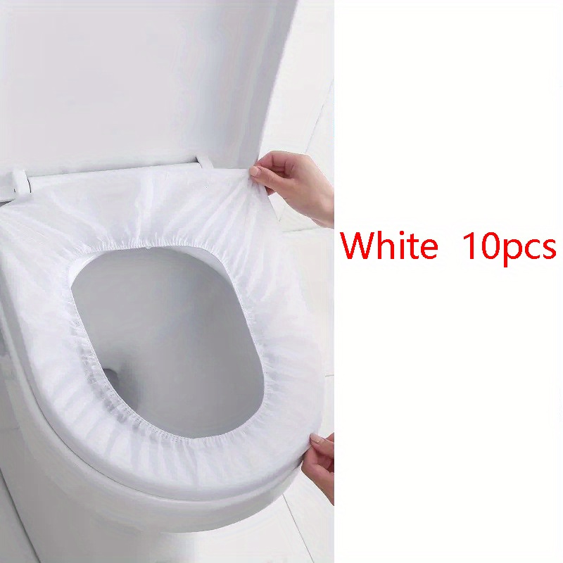 10Pcs Blue Disposable Toilet S - Outdoor Camping Toilet 评论和价格