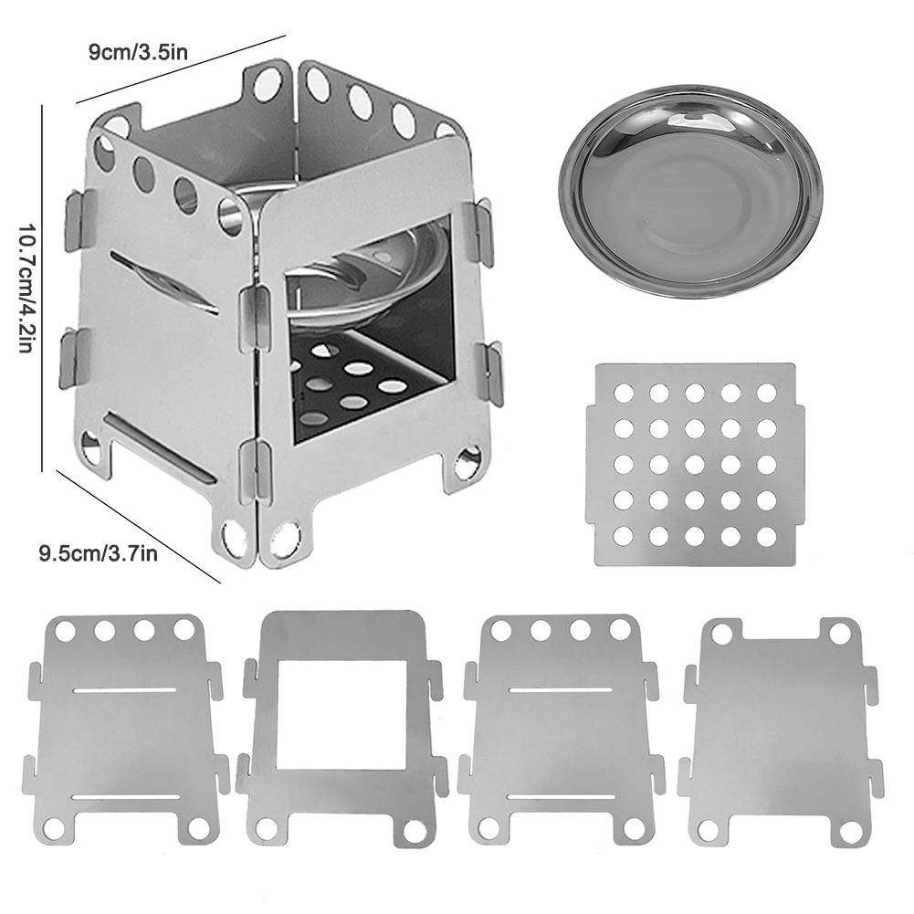 Folding Camping Wood Stove Por - Outdoor Gas Camping Oven 评论和价格