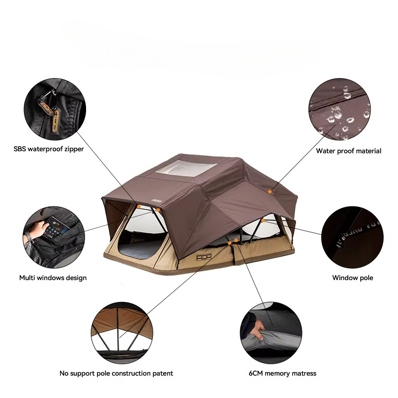 Overland Softshell Rooftoptent - Camping Tent 评论和价格