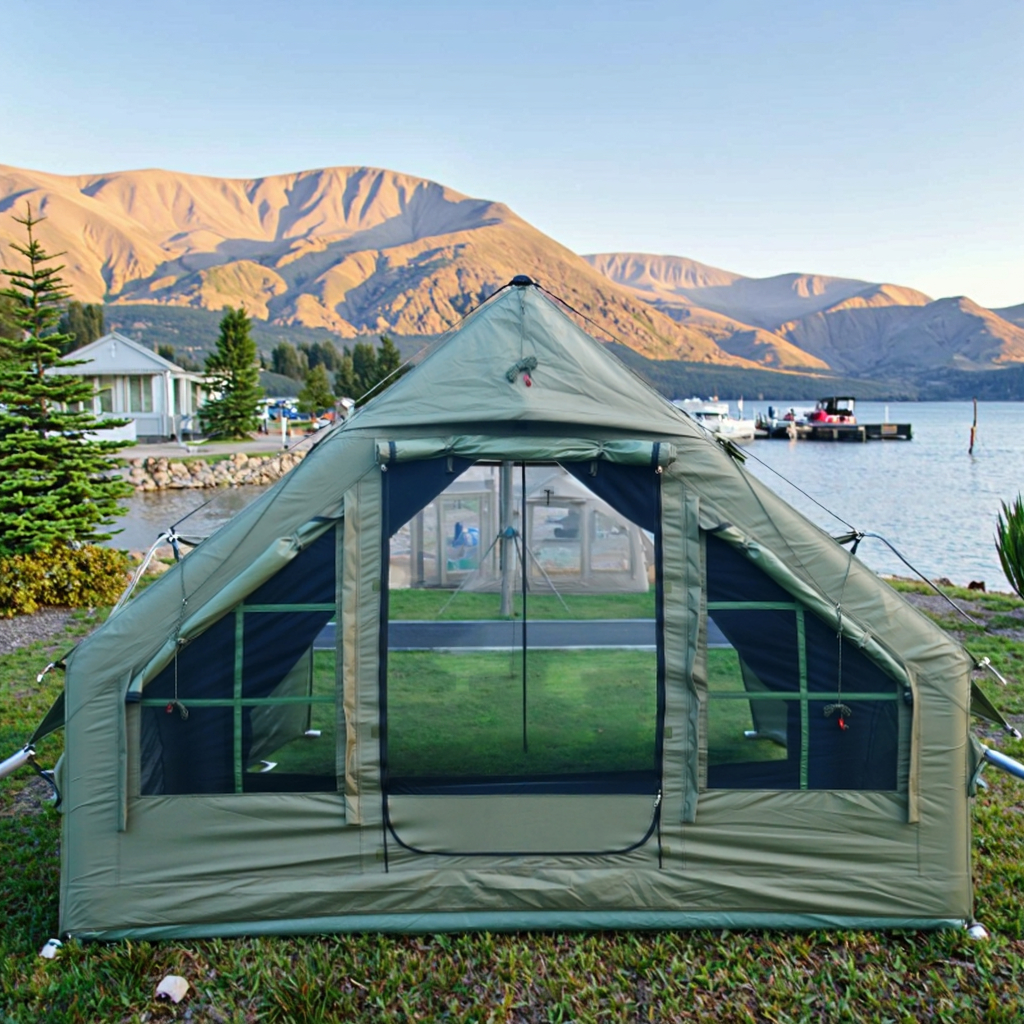 Waterproof Inflatable Air Tent - Outdoor Camping In Winter 评论和价格