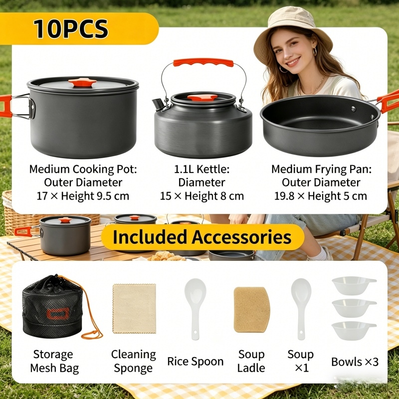 Home Household Camping Cookwar - Kitchen Outdoor Camping 评论和价格