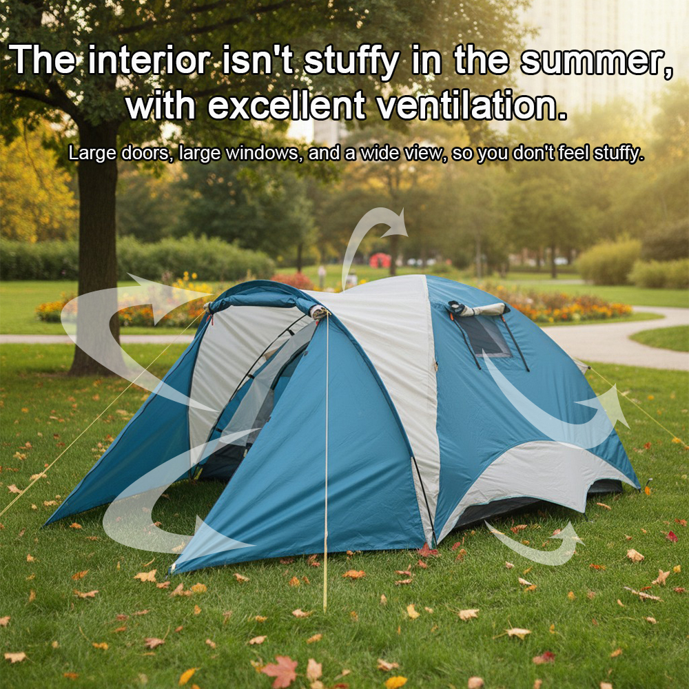 EMER 4-6 People Dome Family Te - Outdoor Camping On Youtube 评论和价格