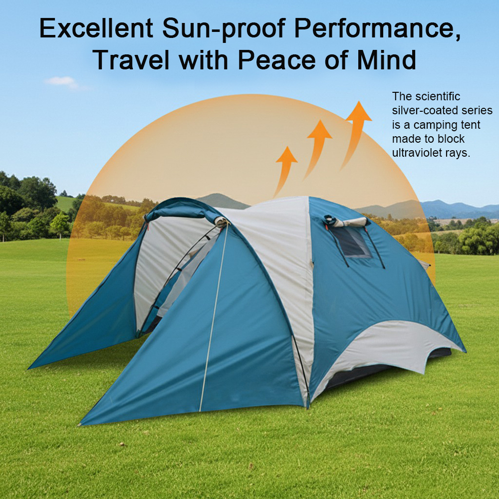 EMER 4-6 People Dome Family Te - Outdoor Camping On Youtube 评论和价格