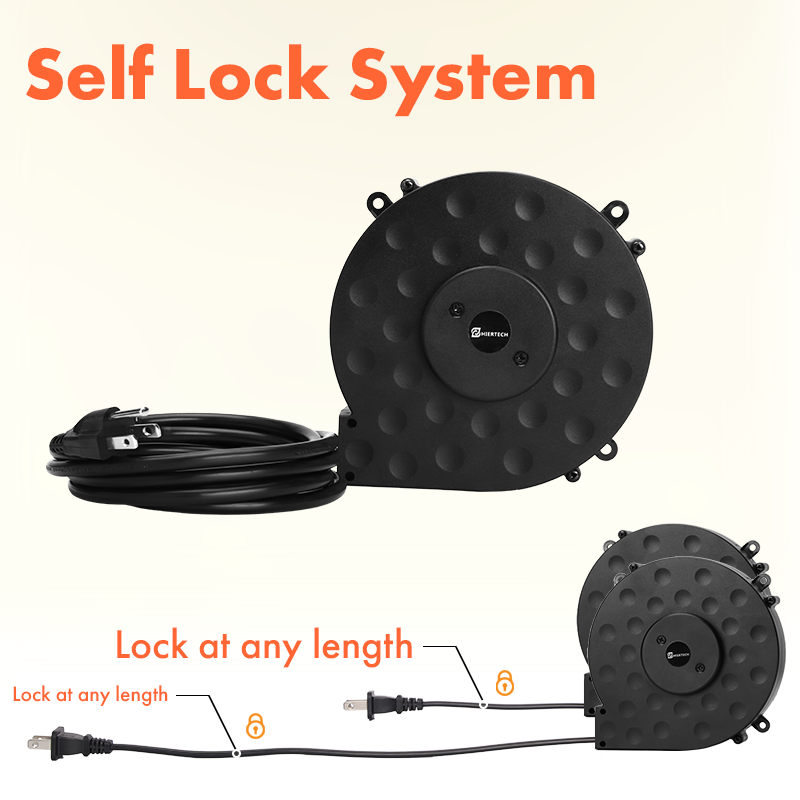 Automatic Retractable Power Co - Outdoor Camping Extension Cord 评论和价格