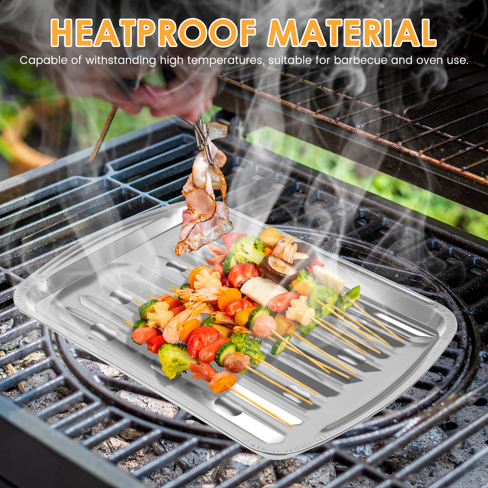 Aluminum Foil Trays Non-Stick  - Kitchen Outdoor Camping 评论和价格