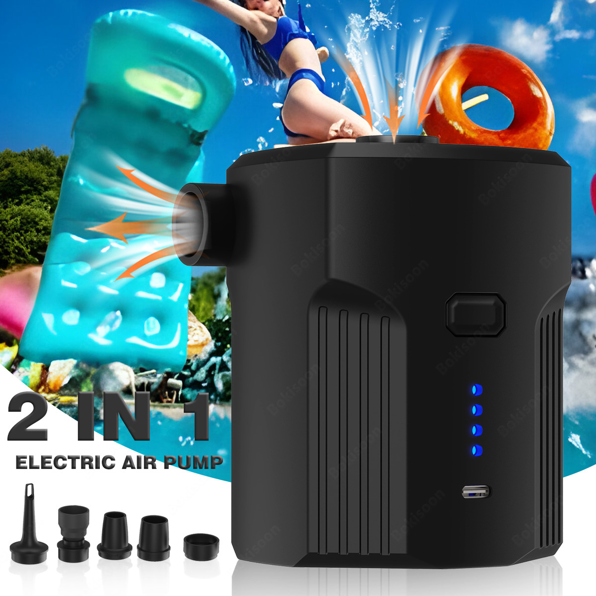 Portable Electric Air Pump for - Outdoor Camping Carpet 评论和价格