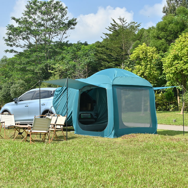 Car tail tent automatic erecti - Outdoor Camping Car Tail Tent 评论和价格