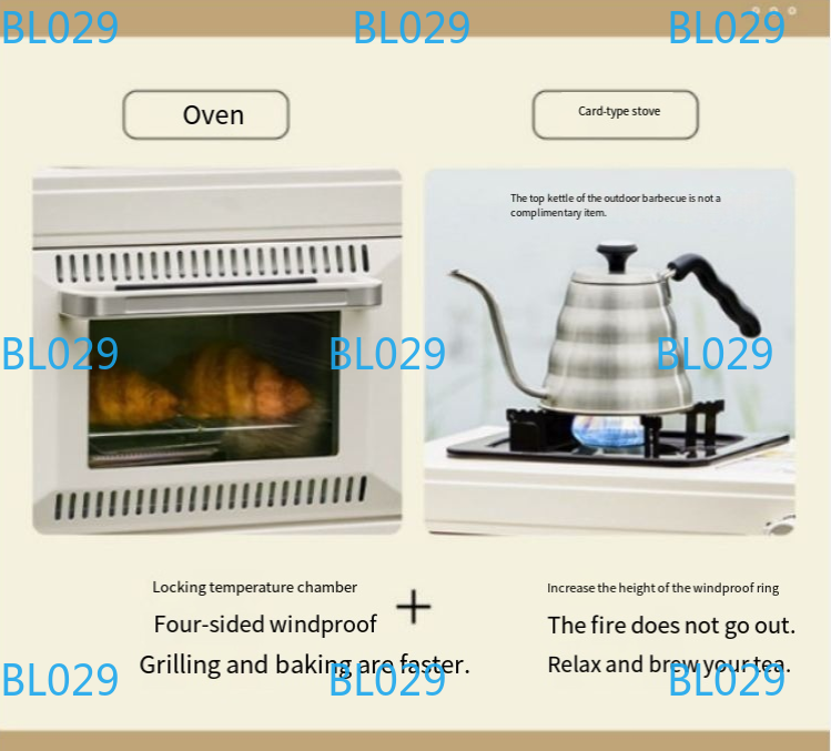 Portable small baking oven Hou - Outdoor Gas Camping Oven 评论和价格