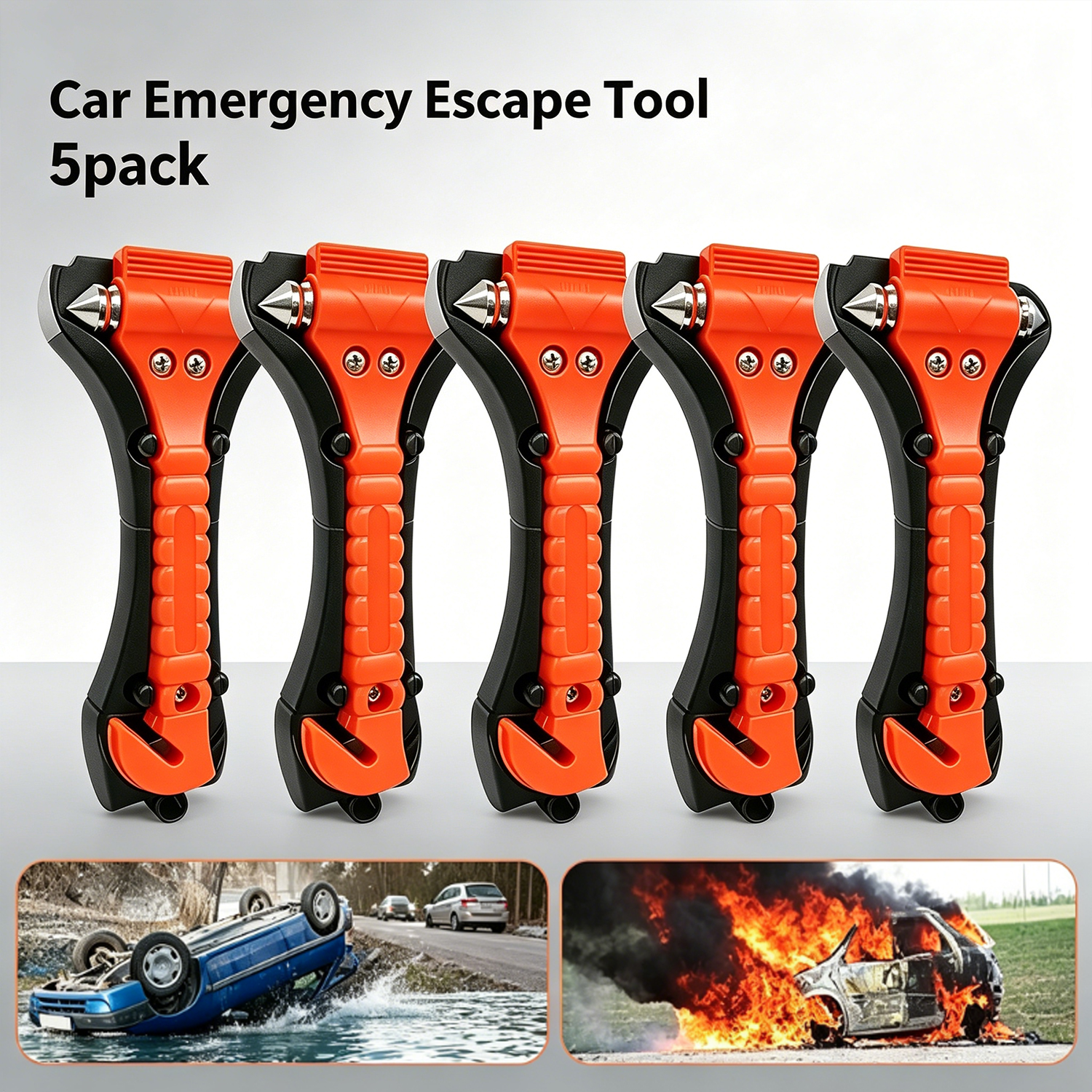 1/2PCS Survival Safety Hammer  - Bivvy Bag Emergency 评论和价格
