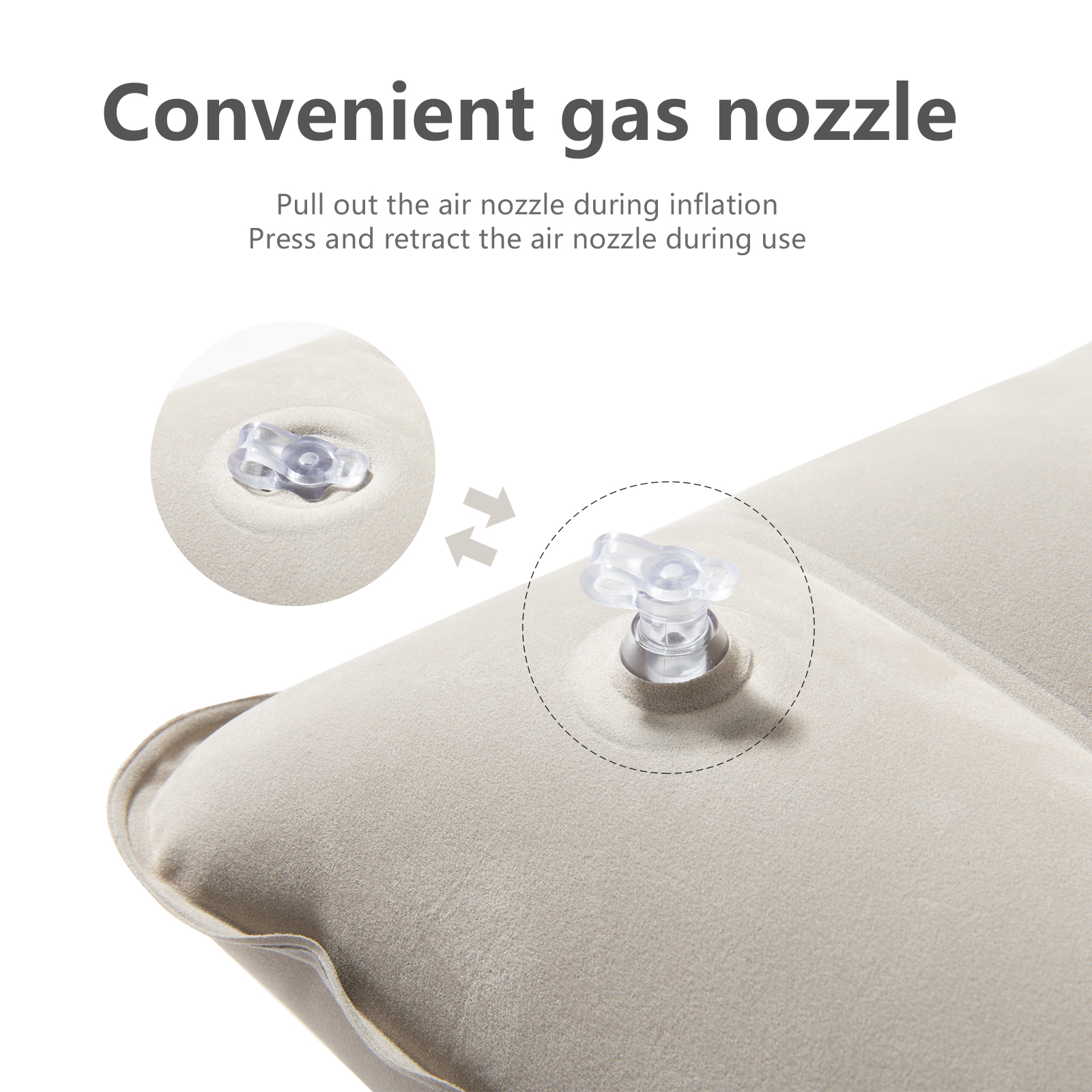 BISINNA Inflatable Pillow,Port - Outdoor Camping Carpet 评论和价格