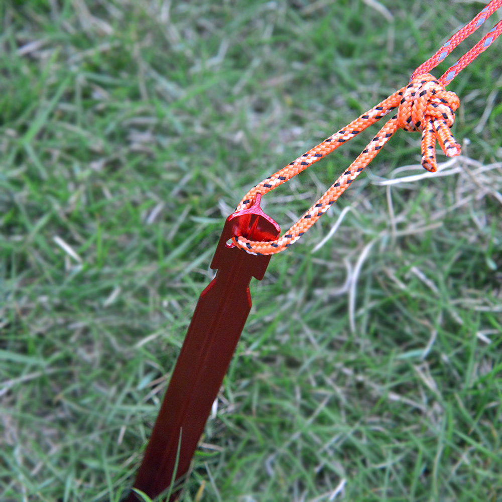 10Pcs/lot 18cm Aluminum Alloy  - Outdoor Camping Extension Cord 评论和价格