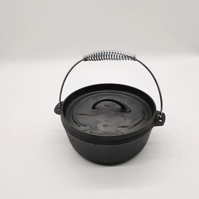 2QT Cast Iron Camp Dutch Oven  - Outdoor Gas Camping Oven 评论和价格