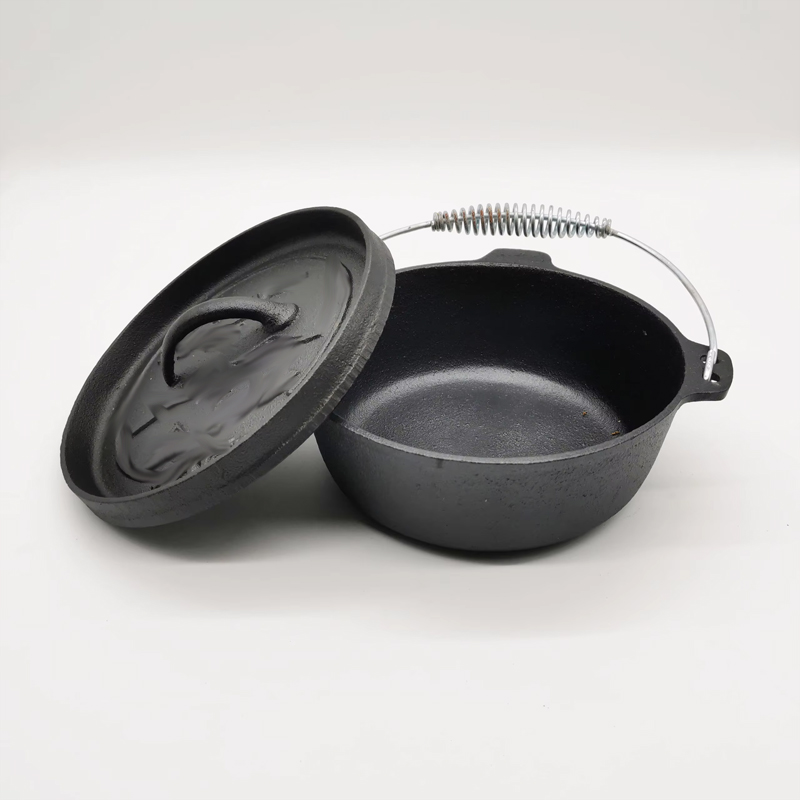 2QT Cast Iron Camp Dutch Oven  - Outdoor Gas Camping Oven 评论和价格