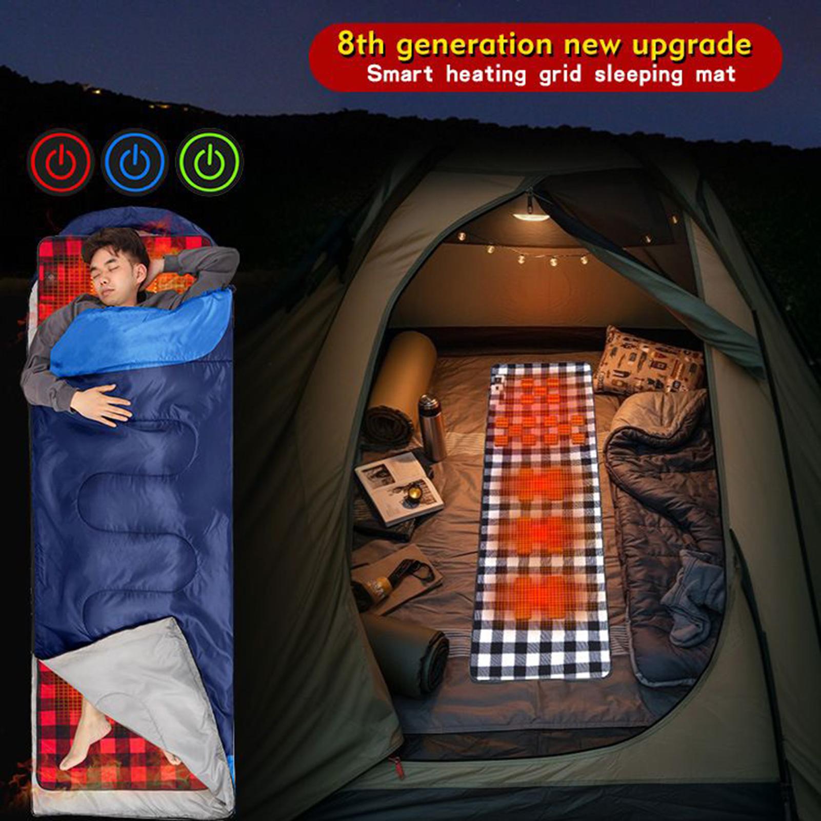 Heated Camping Pad Soft Foldab - Outdoor Camping Heated Blanket 评论和价格