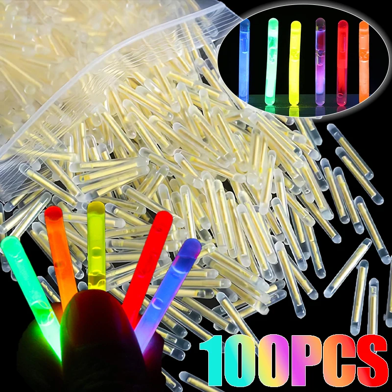 10/100x Glowing Sticks Bright  - Glow Sticks Survival 评论和价格