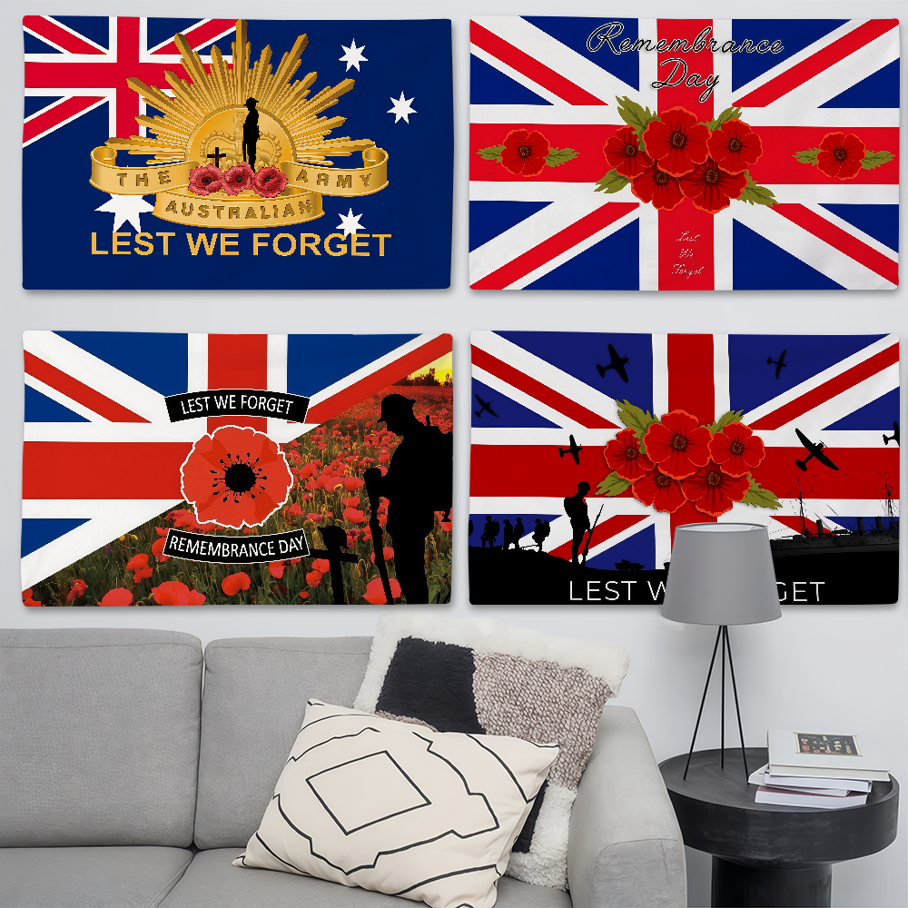 Australia Lest We Forget Flag  - Outdoor Camping Australia 评论和价格