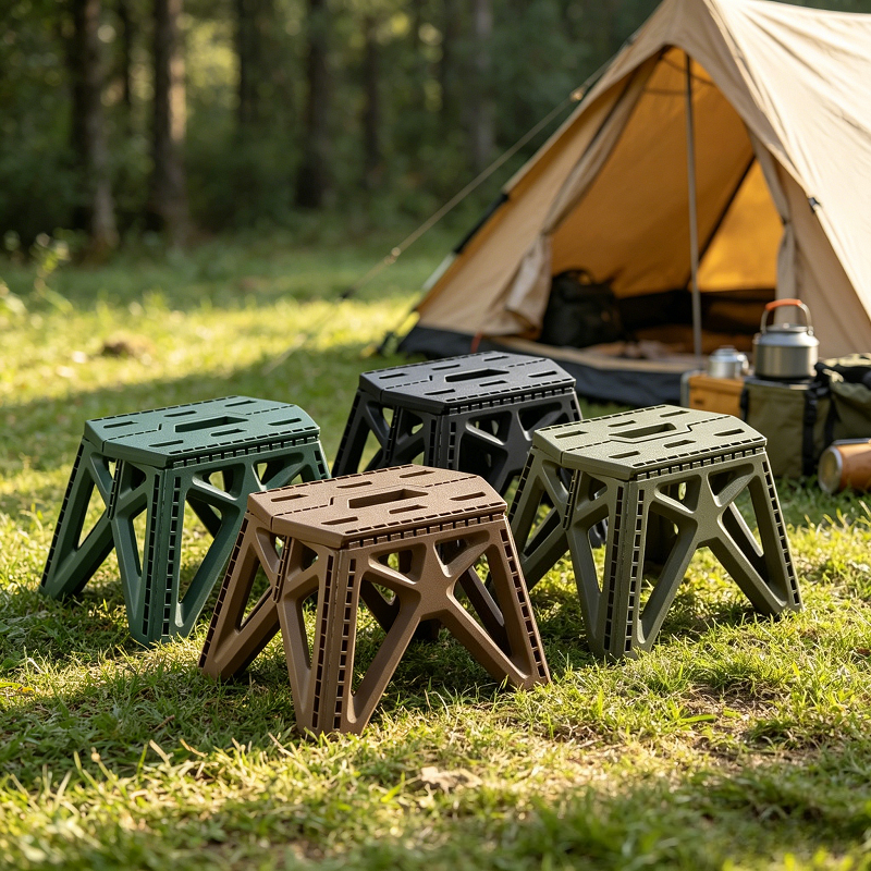 Portable Folding Stool High Lo - Outdoor Camping High Chair 评论和价格